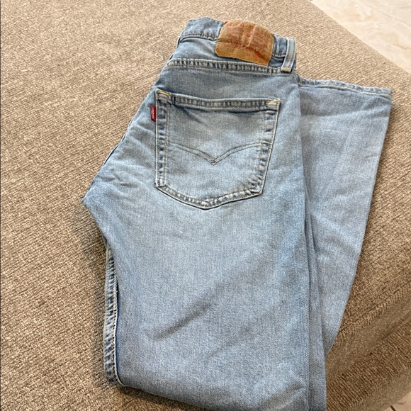 Levi's Light Blue Slim Men's Jeans - Picture 3 of 5